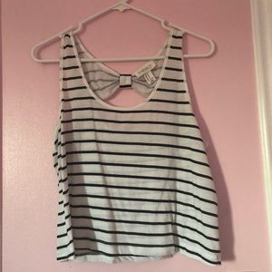 Striped B&W Top